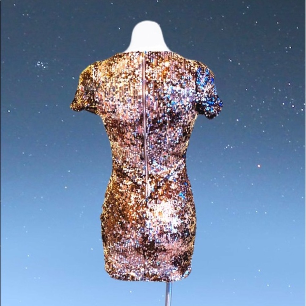 Sequined Mini Dress - Picture 2 of 2